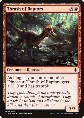 Thrash of Raptors [Ixalan] | Exor Games Truro