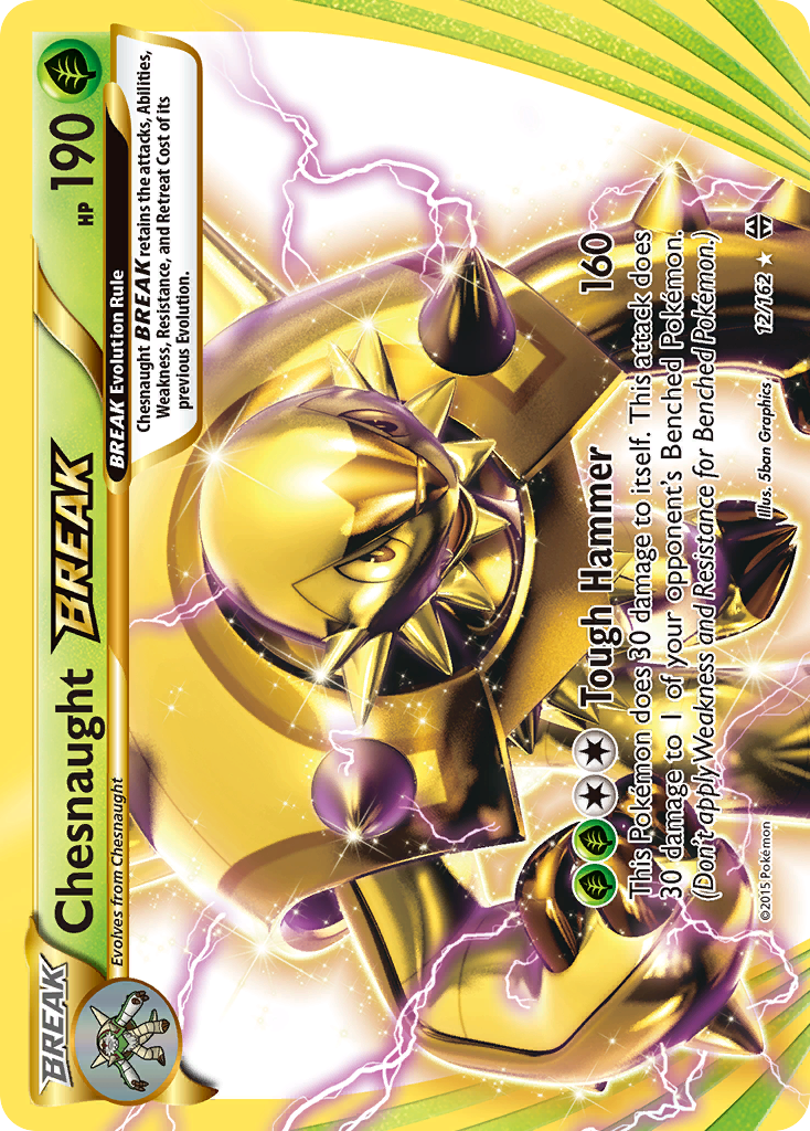 Chesnaught BREAK (12/162) [XY: BREAKthrough] | Exor Games Truro