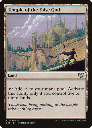 Temple of the False God [Commander 2015] | Exor Games Truro