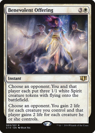 Benevolent Offering [Commander 2014] | Exor Games Truro