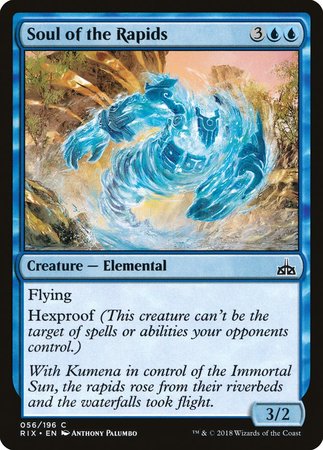 Soul of the Rapids [Rivals of Ixalan] | Exor Games Truro