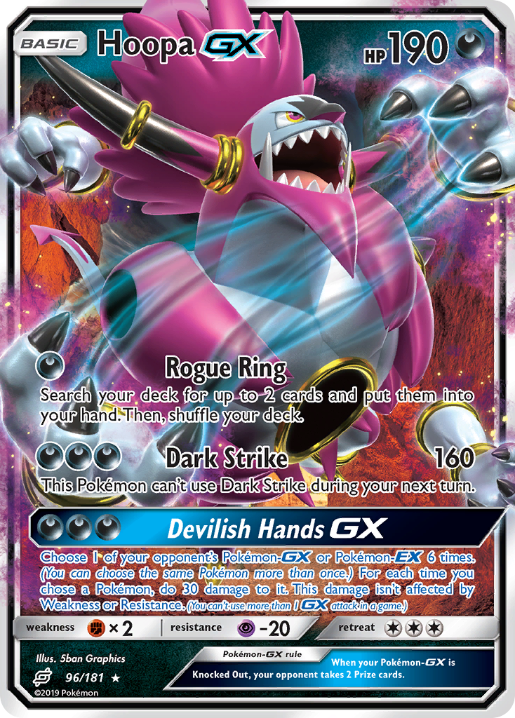 Hoopa GX (96/181) [Sun & Moon: Team Up] | Exor Games Truro