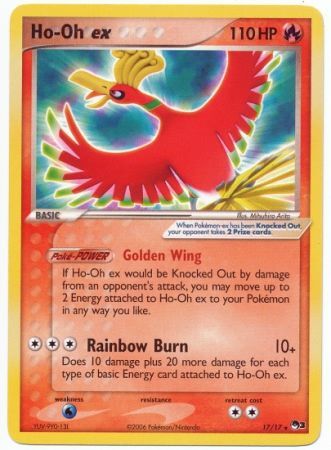 Ho-Oh ex (17/17) (Non-Holo) [POP Series 3] | Exor Games Truro