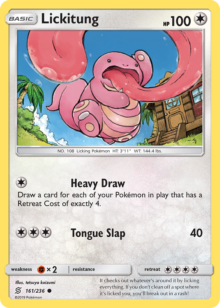 Lickitung (161/236) [Sun & Moon: Unified Minds] | Exor Games Truro
