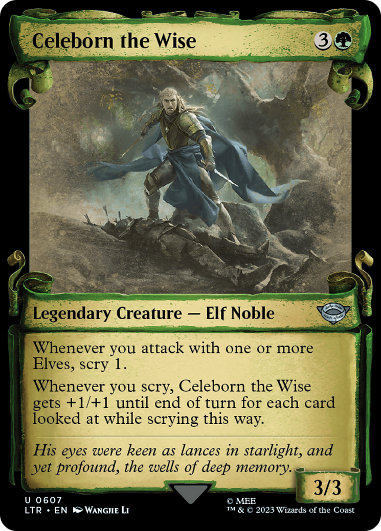 Celeborn the Wise [The Lord of the Rings: Tales of Middle-Earth Showcase Scrolls] | Exor Games Truro