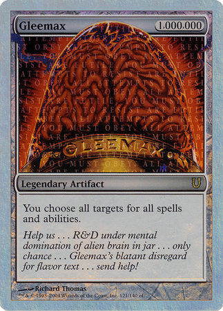 Gleemax (Alternate Foil) [Unhinged] | Exor Games Truro