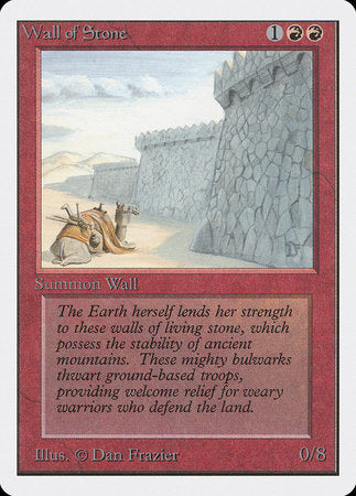 Wall of Stone [Unlimited Edition] | Exor Games Truro