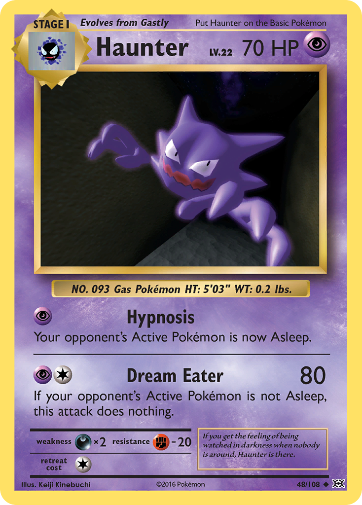 Haunter (48/108) [XY: Evolutions] | Exor Games Truro