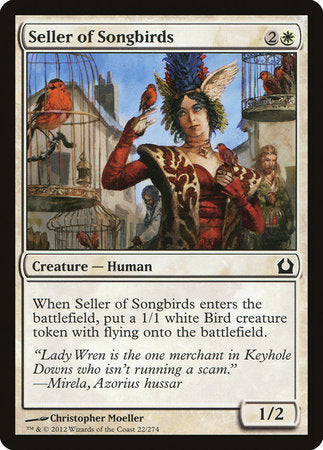 Seller of Songbirds [Return to Ravnica] | Exor Games Truro