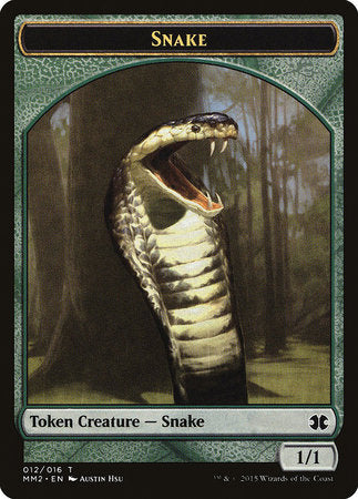 Snake Token [Modern Masters 2015 Tokens] | Exor Games Truro