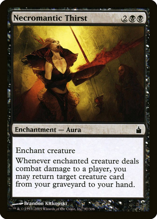 Necromantic Thirst [Ravnica: City of Guilds] | Exor Games Truro