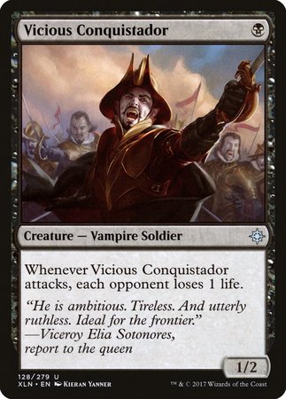 Vicious Conquistador [Ixalan] | Exor Games Truro