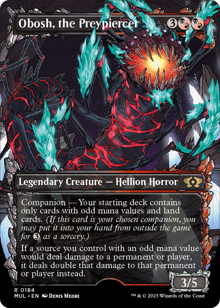 Obosh, the Preypiercer (Halo Foil) [Multiverse Legends] | Exor Games Truro