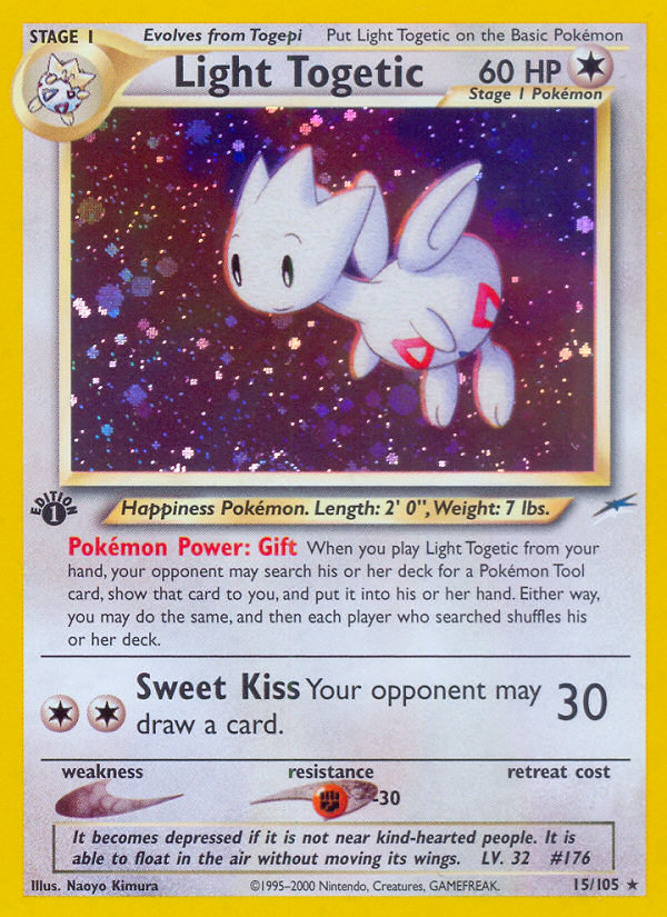 Light Togetic (15/105) [Neo Destiny 1st Edition] | Exor Games Truro