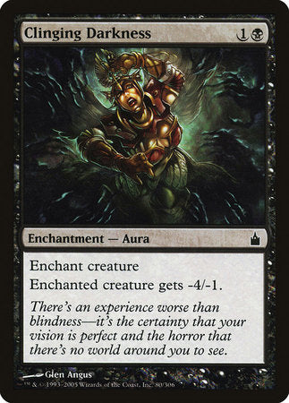 Clinging Darkness [Ravnica: City of Guilds] | Exor Games Truro