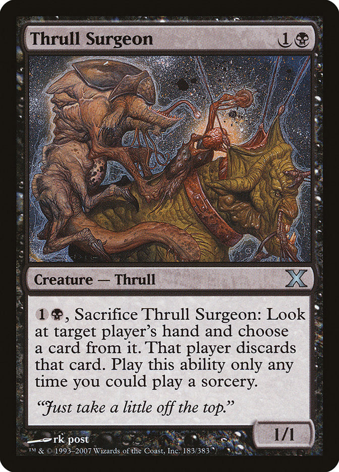 Thrull Surgeon [Tenth Edition] | Exor Games Truro