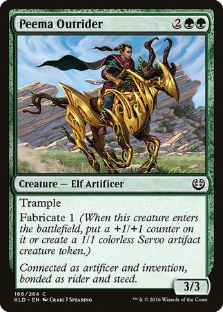 Peema Outrider [Kaladesh] | Exor Games Truro