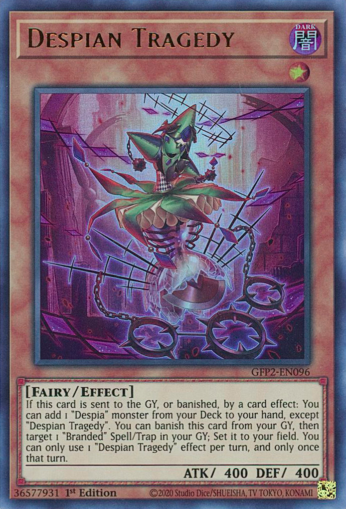Despian Tragedy [GFP2-EN096] Ultra Rare | Exor Games Truro