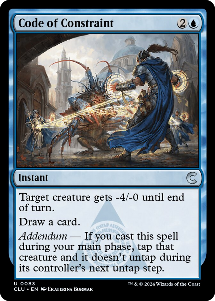 Code of Constraint [Ravnica: Clue Edition] | Exor Games Truro