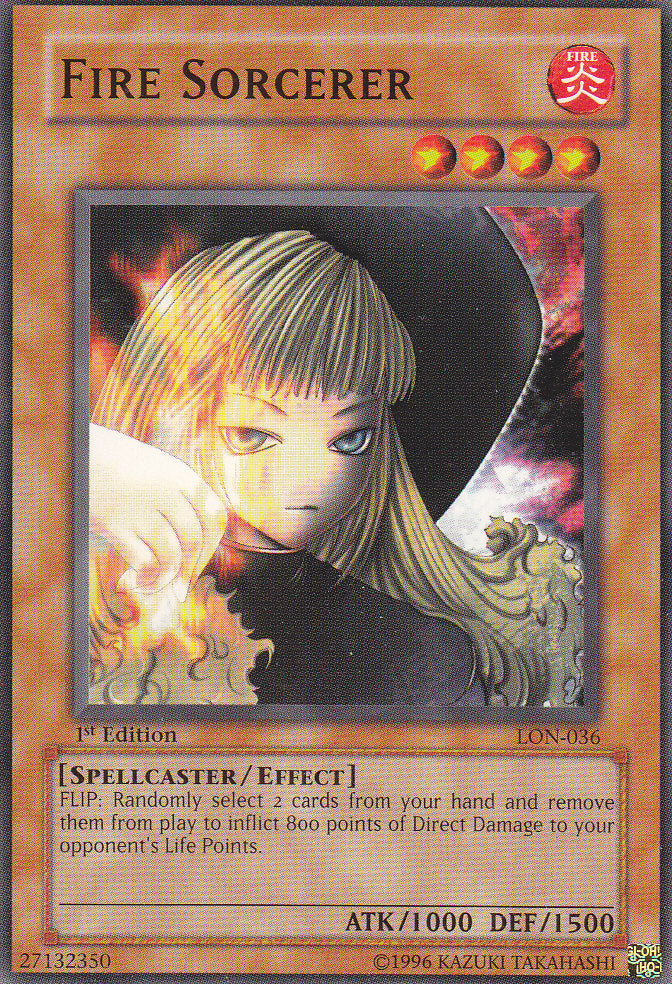 Fire Sorcerer [LON-036] Common | Exor Games Truro