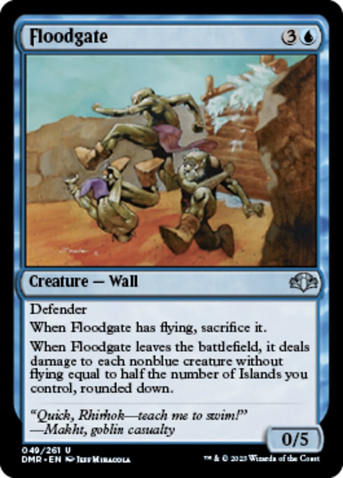 Floodgate [Dominaria Remastered] | Exor Games Truro