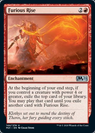 Furious Rise [Core Set 2021] | Exor Games Truro