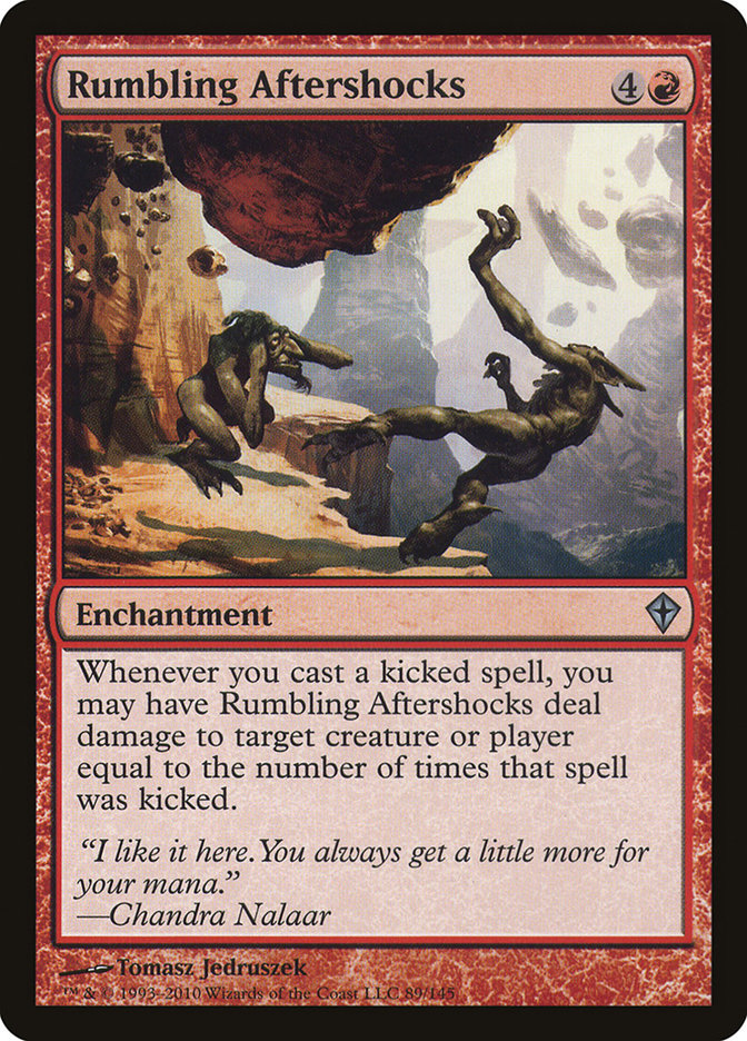 Rumbling Aftershocks [Worldwake] | Exor Games Truro