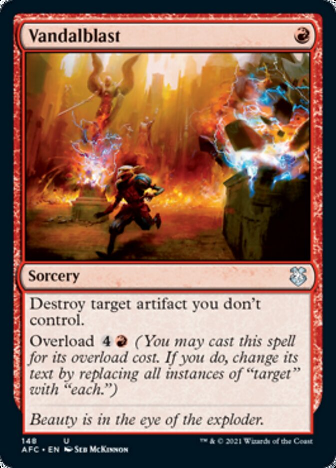 Vandalblast [Dungeons & Dragons: Adventures in the Forgotten Realms Commander] | Exor Games Truro
