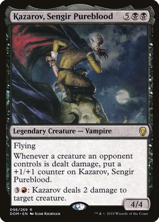 Kazarov, Sengir Pureblood [Dominaria] | Exor Games Truro