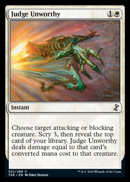 Judge Unworthy [Time Spiral Remastered] | Exor Games Truro