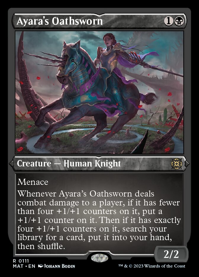 Ayara's Oathsworn (Foil Etched) [March of the Machine: The Aftermath] | Exor Games Truro