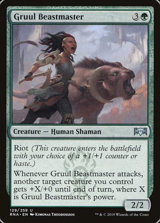 Gruul Beastmaster [Ravnica Allegiance] | Exor Games Truro