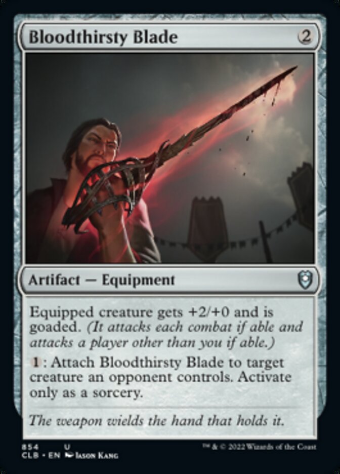 Bloodthirsty Blade [Commander Legends: Battle for Baldur's Gate] | Exor Games Truro