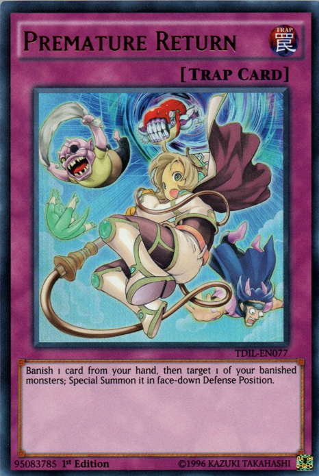 Premature Return [TDIL-EN077] Ultra Rare | Exor Games Truro