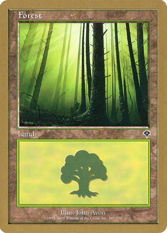 Forest (jt347) (Jan Tomcani) [World Championship Decks 2001] | Exor Games Truro