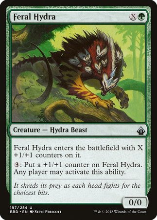 Feral Hydra [Battlebond] | Exor Games Truro