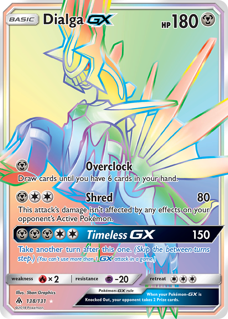 Dialga GX (138/131) [Sun & Moon: Forbidden Light] | Exor Games Truro