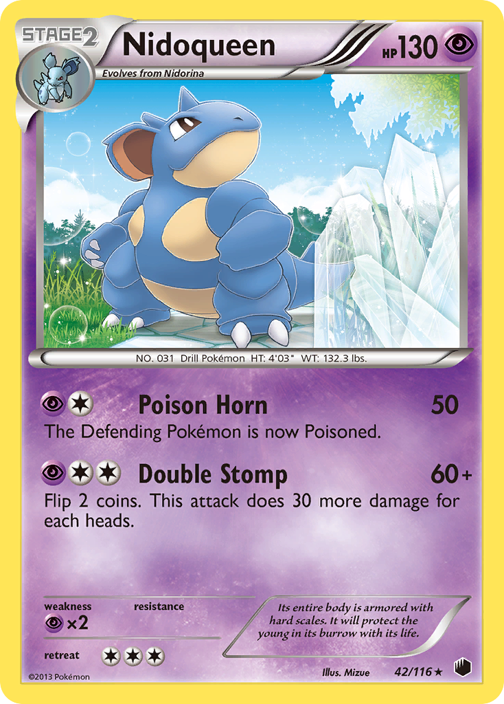 Nidoqueen (42/116) [Black & White: Plasma Freeze] | Exor Games Truro