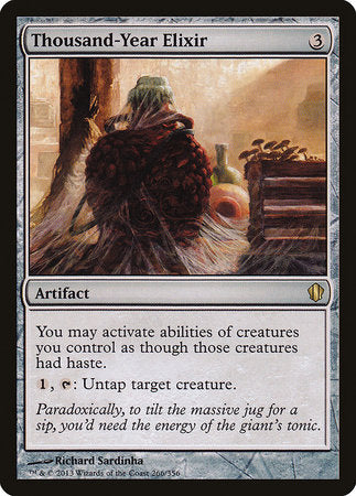 Thousand-Year Elixir [Commander 2013] | Exor Games Truro