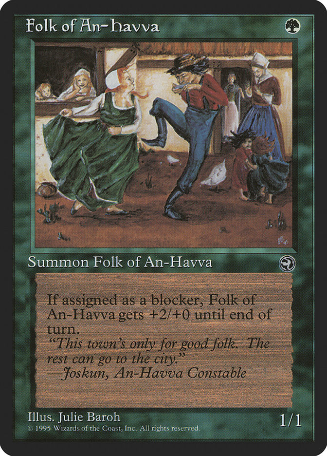 Folk of An-Havva (Joskun Flavor Text) [Homelands] | Exor Games Truro