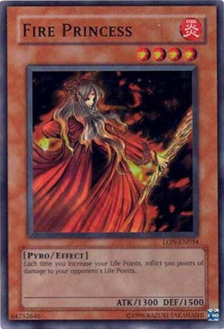 Fire Princess [LON-EN034] Super Rare | Exor Games Truro