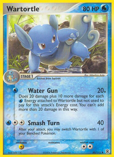 Wartortle (50/112) [EX: FireRed & LeafGreen] | Exor Games Truro