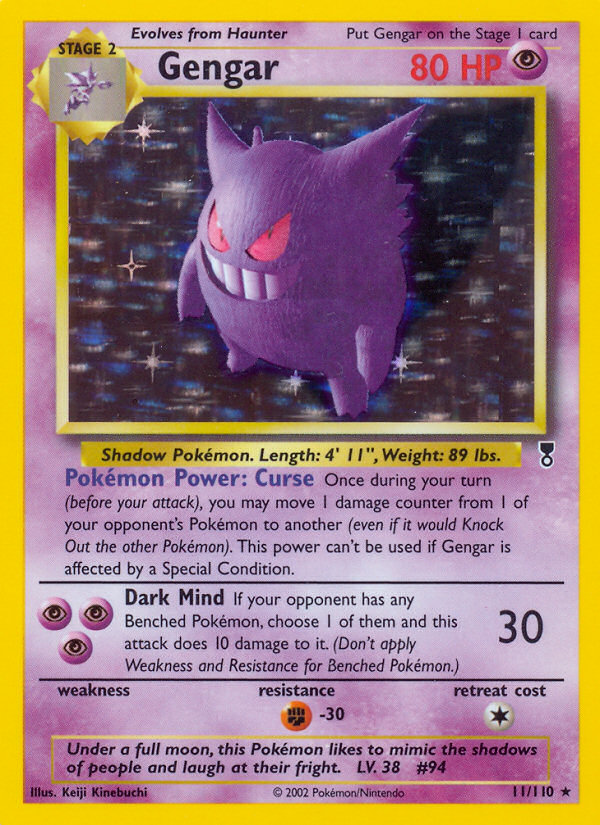 Gengar (11/110) [Legendary Collection] | Exor Games Truro