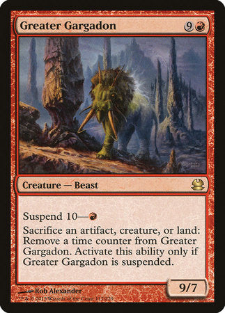 Greater Gargadon [Modern Masters] | Exor Games Truro