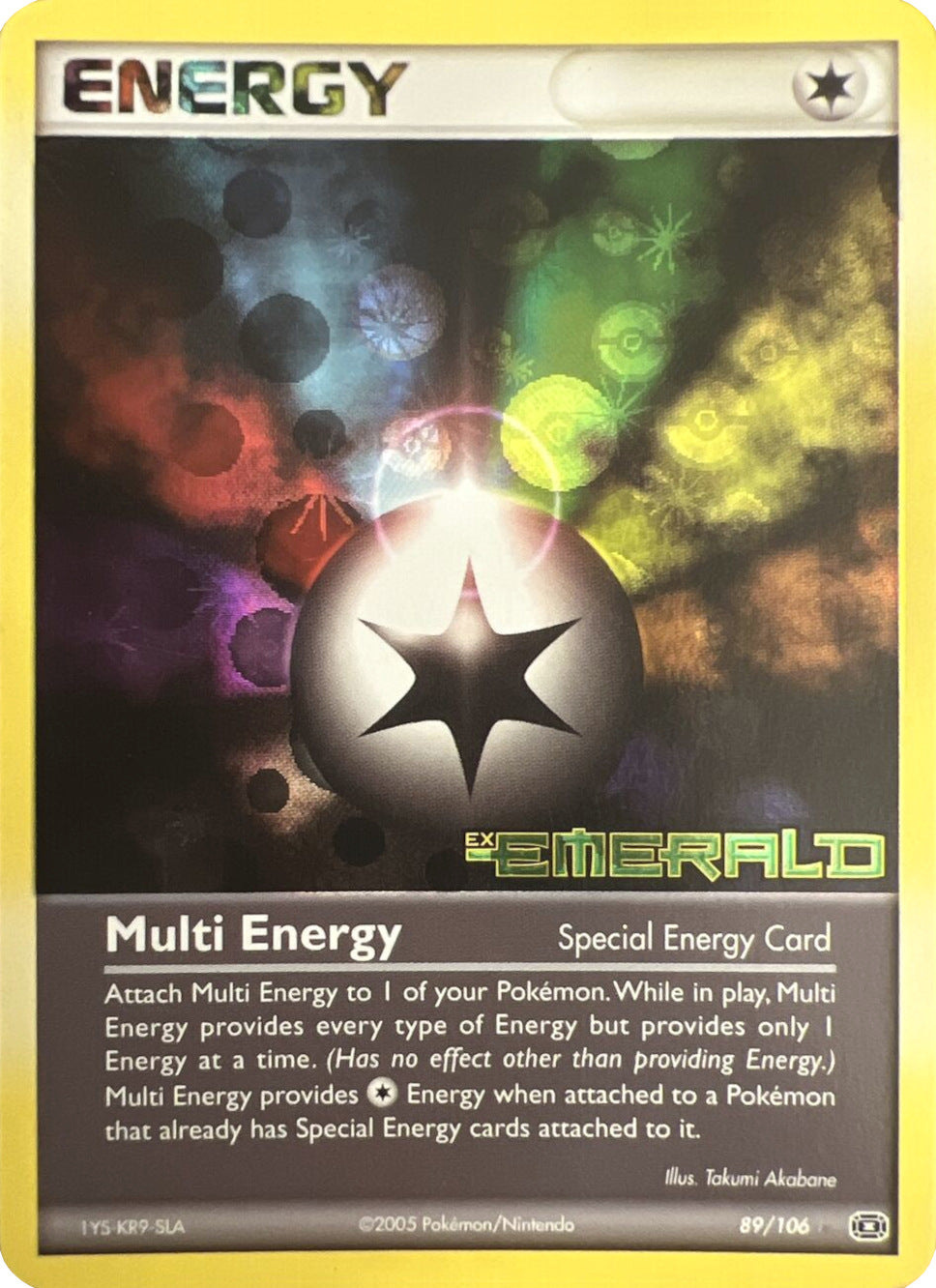 Multi Energy (89/106) (Stamped) [EX: Emerald] | Exor Games Truro