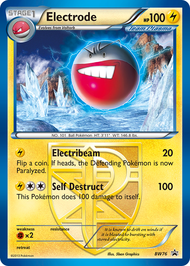 Electrode (BW76) [Black & White: Black Star Promos] | Exor Games Truro