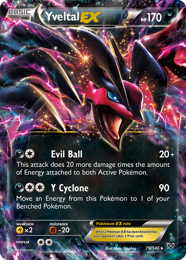 Yveltal EX (79/146) [XY: Base Set] | Exor Games Truro