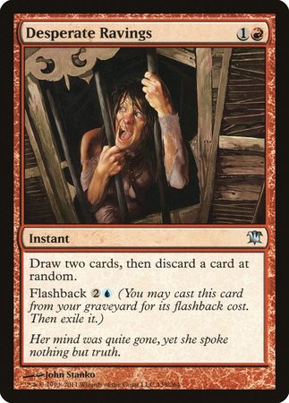 Desperate Ravings [Innistrad] | Exor Games Truro