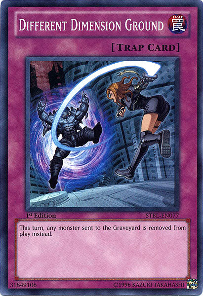 Different Dimension Ground [STBL-EN077] Super Rare | Exor Games Truro