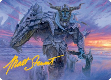 Frost Giant Art Card (Gold-Stamped Signature) [Dungeons & Dragons: Adventures in the Forgotten Realms Art Series] | Exor Games Truro